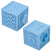 Тактильные кубики, сенсорные игрушки развивающие с функцией сортера, ЭКО, 10 штук, ЮНЛАНДИЯ, 664703 - фото 2722430