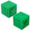 Тактильные кубики, сенсорные игрушки развивающие с функцией сортера, ЭКО, 10 штук, ЮНЛАНДИЯ, 664703 - фото 2722463