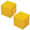 Тактильные кубики, сенсорные игрушки развивающие с функцией сортера, ЭКО, 10 штук, ЮНЛАНДИЯ, 664703 - фото 2722486