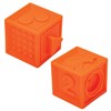 Тактильные кубики, сенсорные игрушки развивающие с функцией сортера, ЭКО, 10 штук, ЮНЛАНДИЯ, 664703 - фото 2722508