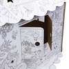 Картонный игровой развивающий Домик-раскраска "Для маленькой принцессы" высота 130 см, BRAUBERG KIDS, 880363 - фото 2722515
