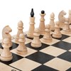 Шахматы, шашки, нарды (3 в 1), деревянные, большая доска 40х40 см, ЗОЛОТАЯ СКАЗКА, 664671 - фото 2722540