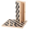 Шахматы, шашки, нарды (3 в 1), деревянные, большая доска 40х40 см, ЗОЛОТАЯ СКАЗКА, 664671 - фото 2722547