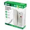 Телефон RITMIX RT-311 black, световая индикация звонка, тональный/импульсный режим, повтор, черный, 80002231 - фото 2723819