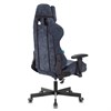 Кресло компьютерное Zombie VIKING KNIGHT, 2 подушки, ткань, синее, 1372993 - фото 2822916