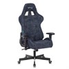 Кресло компьютерное Zombie VIKING KNIGHT, 2 подушки, ткань, синее, 1372993 - фото 2822938