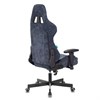 Кресло компьютерное Zombie VIKING KNIGHT, 2 подушки, ткань, синее, 1372993 - фото 2822945