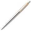 Набор PARKER "Jotter Stainless Steel GT": шариковая ручка синяя и перьевая ручка, 2093257 - фото 3024909