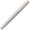 Набор PARKER "Jotter Stainless Steel GT": шариковая ручка синяя и перьевая ручка, 2093257 - фото 3024912