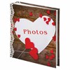 Фотоальбом BRAUBERG "С любовью" на 200 фото 10х15 см, твердая обложка, термосварка, 391158 - фото 3025055