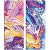 Тетрадь А5 80 л. BRAUBERG гребень, клетка, обложка картон, "Colorful Art" (микс в спайке), 404414 - фото 3025434