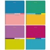 Тетрадь А5 80 л. BRAUBERG, гребень, клетка, обложка картон, "Color" (микс в спайке), 404413 - фото 3025443