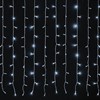 Электрогирлянда-занавес комнатная "Штора" 3х3 м, 400 LED, холодный белый, 220 V, ЗОЛОТАЯ СКАЗКА, 591335 - фото 3027105