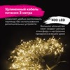 Электрогирлянда-занавес комнатная "Штора" 3х3 м, 400 LED, теплый белый, 220 V, ЗОЛОТАЯ СКАЗКА, 591336 - фото 3027144