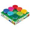 Пластилин-тесто для лепки BRAUBERG KIDS, 8 цветов, 400 г, яркие классические цвета, крышки-штампики, 106720 - фото 3301539