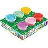 Пластилин-тесто для лепки BRAUBERG KIDS, 6 цветов, 300, 10 формочек, шприц, стек, крышки-штампики, 106719 - фото 3301550