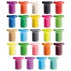 Пластилин-тесто для лепки BRAUBERG KIDS, 24 цвета, 1680 г, крышки-штампики, сундучок, 106722 - фото 3301555