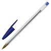 Ручки шариковые STAFF "Basic Budget BP-05", НАБОР 8 штук, СИНИЕ, узел 1 мм, линия письма 0,5 мм, 143874 - фото 3302114