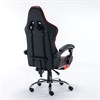 Кресло компьютерное BRABIX "Dexter GM-135", подножка, две подушки, экокожа, черное/красное, 532799 - фото 3302147