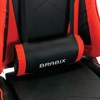 Кресло компьютерное BRABIX "Hunter GM-130", две подушки, экокожа, черное/красное, 532797 - фото 3302179