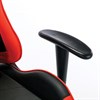 Кресло компьютерное BRABIX "Hunter GM-130", две подушки, экокожа, черное/красное, 532797 - фото 3302185