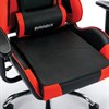Кресло компьютерное BRABIX "Hunter GM-130", две подушки, экокожа, черное/красное, 532797 - фото 3302191