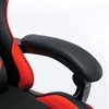 Кресло компьютерное BRABIX "Dexter GM-135", подножка, две подушки, экокожа, черное/красное, 532799 - фото 3302199