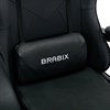 Кресло компьютерное BRABIX "Dexter GM-135", подножка, две подушки, экокожа, черное, 532800 - фото 3302200