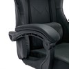Кресло компьютерное BRABIX "Dexter GM-135", подножка, две подушки, экокожа, черное, 532800 - фото 3302219