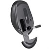 Мышь беспроводная DEFENDER Auris MB-027, USB, 3 кнопки + 1 колесо-кнопка, оптическая, черная, 52027 - фото 3303543