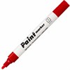 Маркер-краска лаковый (paint marker) КРАСНЫЙ CENTROPEN, скошенный наконечник, 1-5 мм, 9100, 5 9100 9904 - фото 3303616