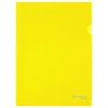 Папка-уголок А4 желтая 0,10 мм, BRAUBERG EXTRA, 271700 - фото 3304172