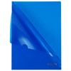 Папка-уголок жесткая А4, синяя, 0,15 мм, BRAUBERG EXTRA, 271702 - фото 3304188