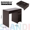 Стол письменный/компьютерный BRABIX "Scandi CD-017", 900х450х750 мм, 2 ящика, венге, 641896, ЦБ013706-3 - фото 3304421