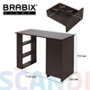 Стол письменный/компьютерный BRABIX "Scandi CD-016", 1100х500х750мм, 4 ящика, венге, 641893, ЦБ013707-3 - фото 3304423