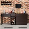 Стол письменный/компьютерный BRABIX "Scandi CD-017", 900х450х750 мм, 2 ящика, венге, 641896, ЦБ013706-3 - фото 3304485