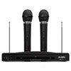 Микрофоны SVEN MK-715 набор, беспроводные, радиус действия до 30 м, черные, SV-020064 - фото 3304929