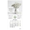 Календарь настенный перекидной на 2024 г., BRAUBERG, 12 листов, 29х29 см, "Прекрасные цветы", 115322 - фото 3305315