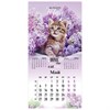 Календарь настенный перекидной на 2024 г., BRAUBERG, 12 листов, 29х29 см, "Милые котики", 115321 - фото 3305387