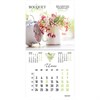 Календарь настенный перекидной на 2024 г., BRAUBERG, 12 листов, 29х29 см, "Прекрасные цветы", 115322 - фото 3305413