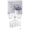 Календарь настенный перекидной на 2024 г., BRAUBERG, 12 листов, 29х29 см, "Прекрасные цветы", 115322 - фото 3305428