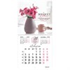 Календарь настенный перекидной на 2024 г., BRAUBERG, 12 листов, 29х29 см, "Прекрасные цветы", 115322 - фото 3305442