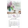 Календарь настенный перекидной на 2024 г., BRAUBERG, 12 листов, 29х29 см, "Прекрасные цветы", 115322 - фото 3305452