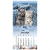Календарь настенный перекидной на 2024 г., BRAUBERG, 12 листов, 29х29 см, "Милые котики", 115321 - фото 3305476