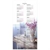 Календарь настенный перекидной на 2024 г., BRAUBERG, 12 листов, 29х29 см, "Прекрасные цветы", 115322 - фото 3305490