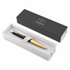 Ручка шариковая PARKER "Urban Twist Black GT", корпус черный, позолоченные детали, синяя, 2143640 - фото 3305517