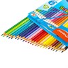 Карандаши цветные MAPED "COLOR PEP'S Strong", набор 24 цвета, грифель 3,2 мм, пластиковый корпус, 862724 - фото 3305586