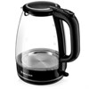 Чайник BRAYER BR1030, 1,7 л, 2200 Вт, закрытый нагревательный элемент, стекло, черный - фото 3307123