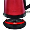 Чайник TEFAL KI270530, 1,7 л, 2400 Вт, закрытый нагревательный элемент, сталь, красный, 7211002431 - фото 3307345