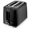 Тостер BRAYER BR2108, 930 Вт, 2 тоста, 7 режимов, пластик, черный - фото 3307395